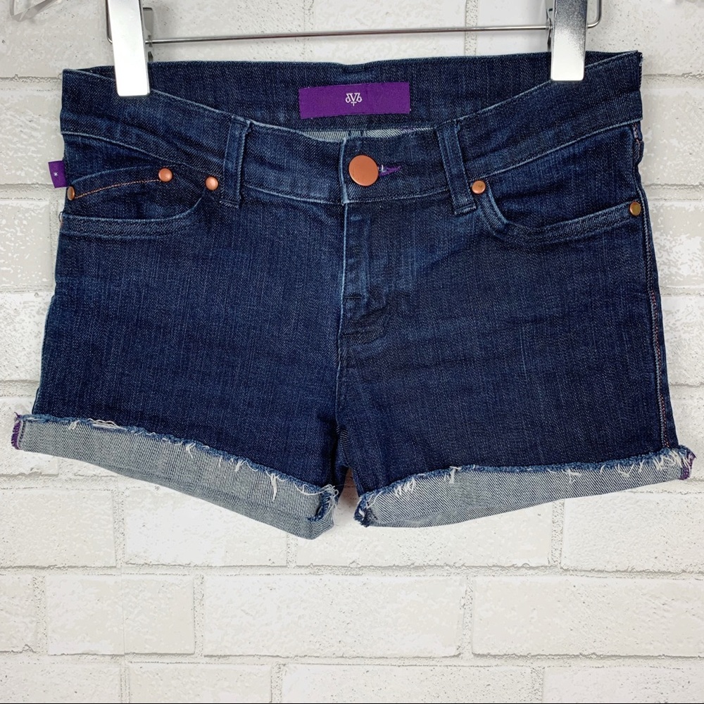 Victoria Beckham Cut-Off Denim Shorts Size: 25